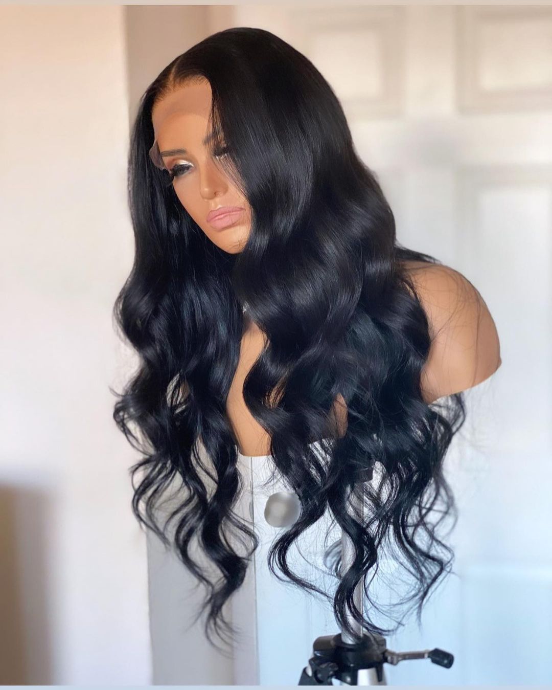 B Top Virgin Body Wave 4x4/5x5 HD Closure Wig Human Hair Wig 150/180 Density