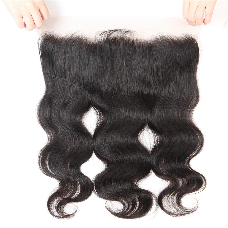 100% Top Virgin Hair Body Wave 13x4 HD Lace Frontal