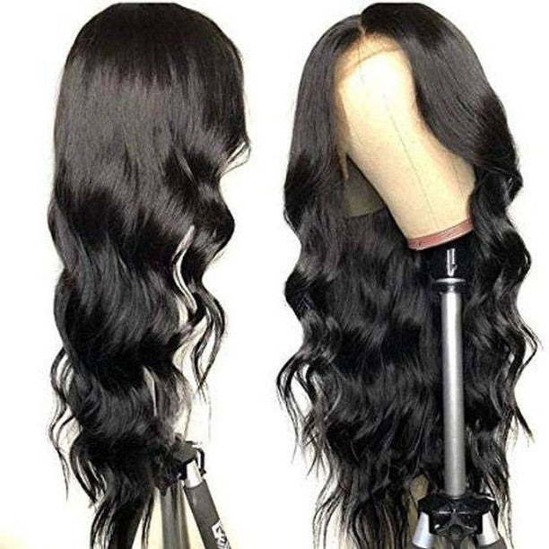 B Top Virgin 13x4 Body Wave Lace Front Transparent  Wig 150 Density with Baby Hair