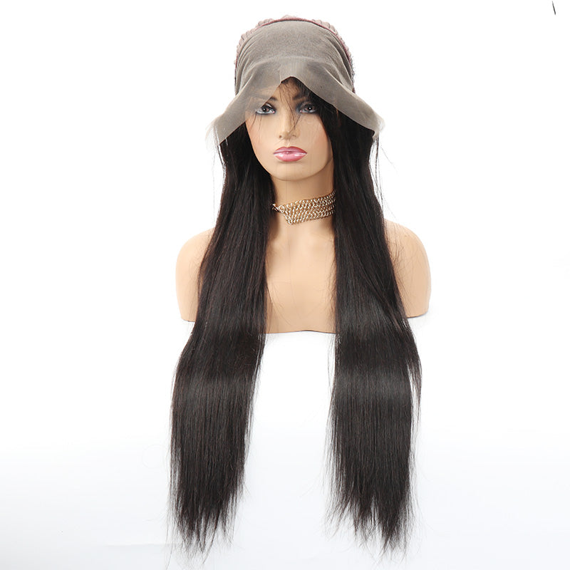 B Top Virgin Silky Straight 13x4 HD Wig Human Hair Wig 150/180 Density