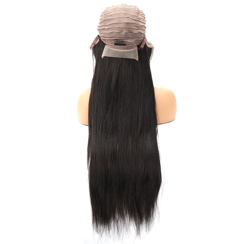 B Top Virgin Silky Straight 13x4 HD Wig Human Hair Wig 150/180 Density