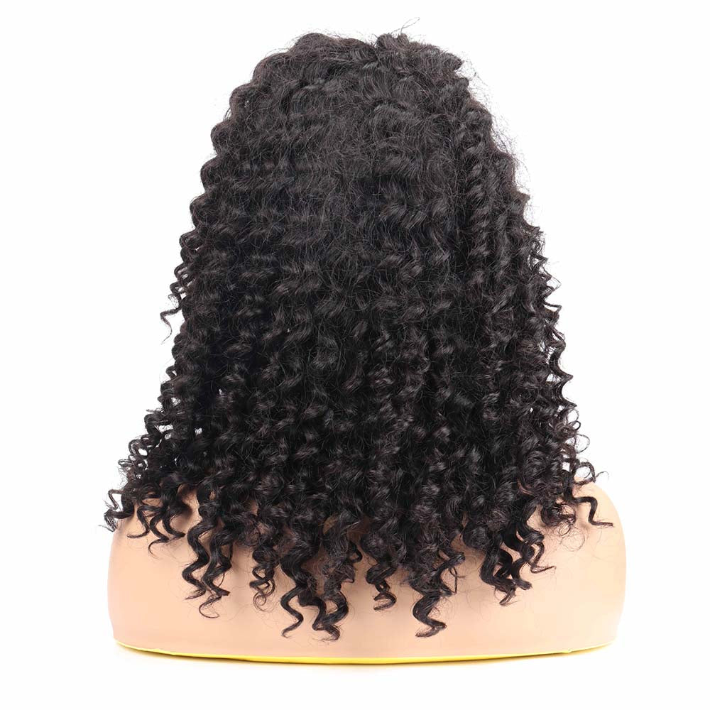 B Top Virgin Deep Wave 4x4/5x5 HD Closure Wig Human Hair Wig 150/180 Density