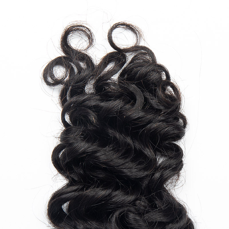 100% Top Virgin Hair Deep Wave Hair Extensions Bundle