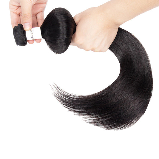 NF001 Top Virgin Hair Straight Hair Extensions 1 Bundle