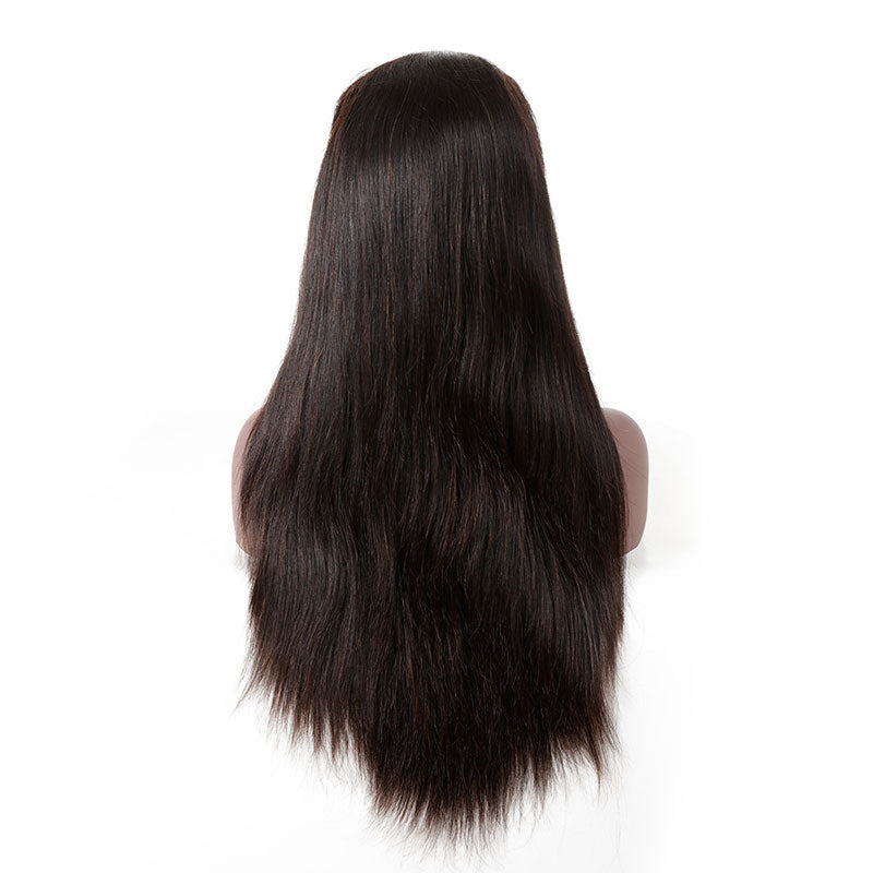 Top Virgin 13x6 Straight Hair Lace Front Wig 150 Density with Baby Hair